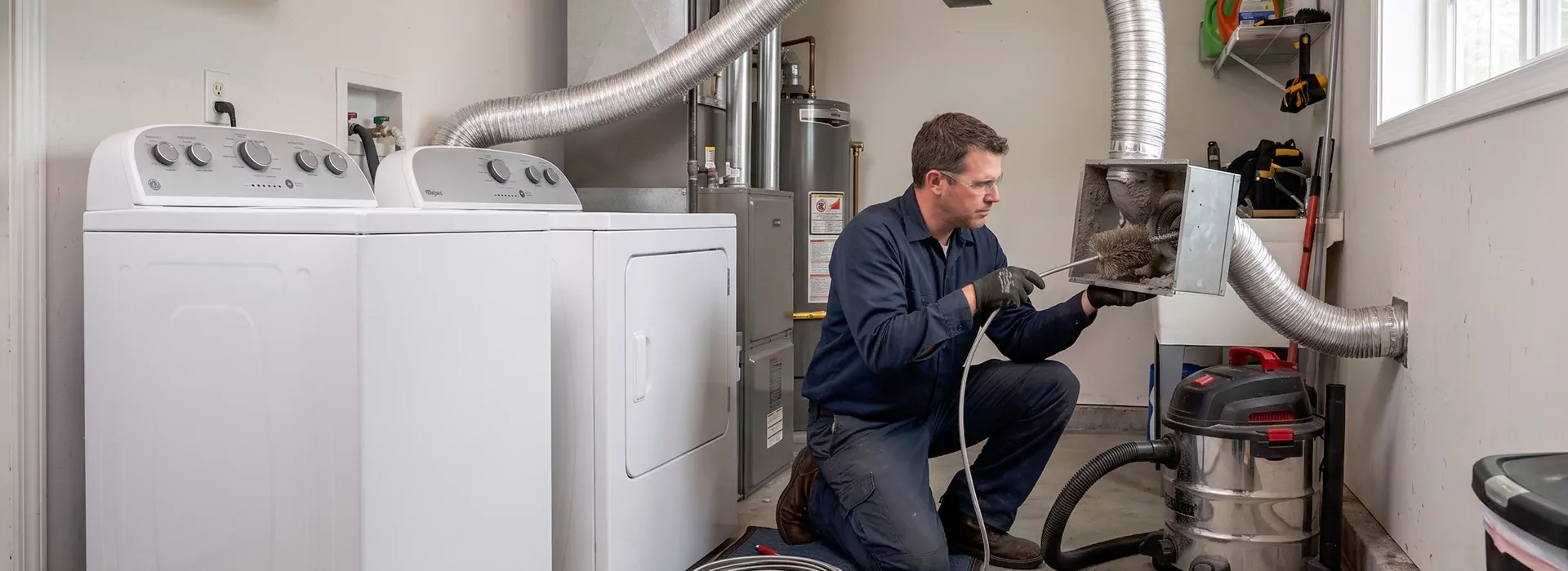 Dryer Vent Booster Fan Cleaning Salisbury, MD