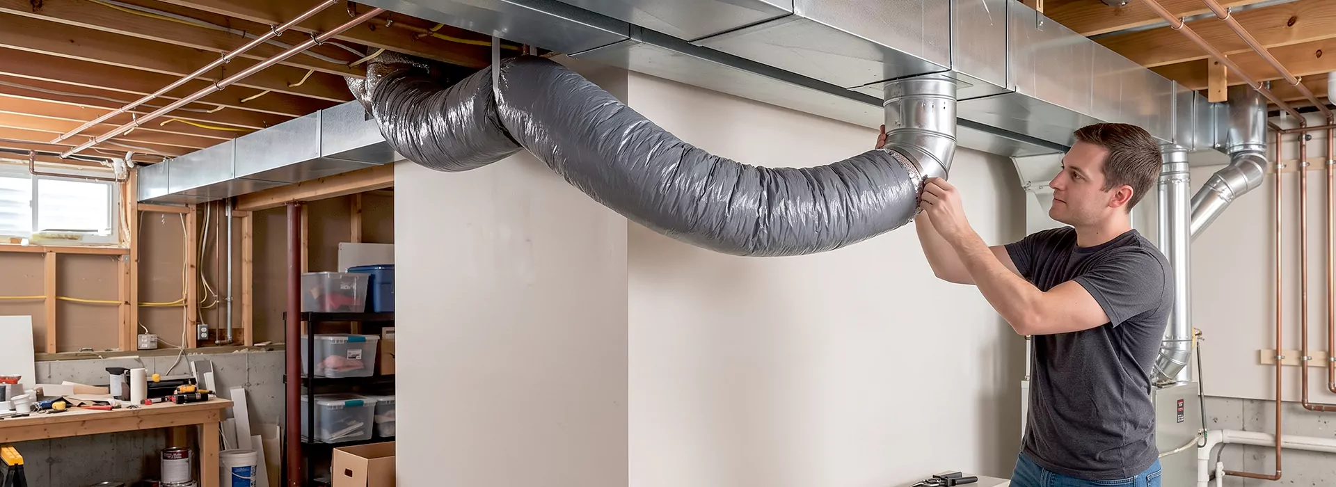 Dryer Vent Hose Installation in Salisbury, Maryland
