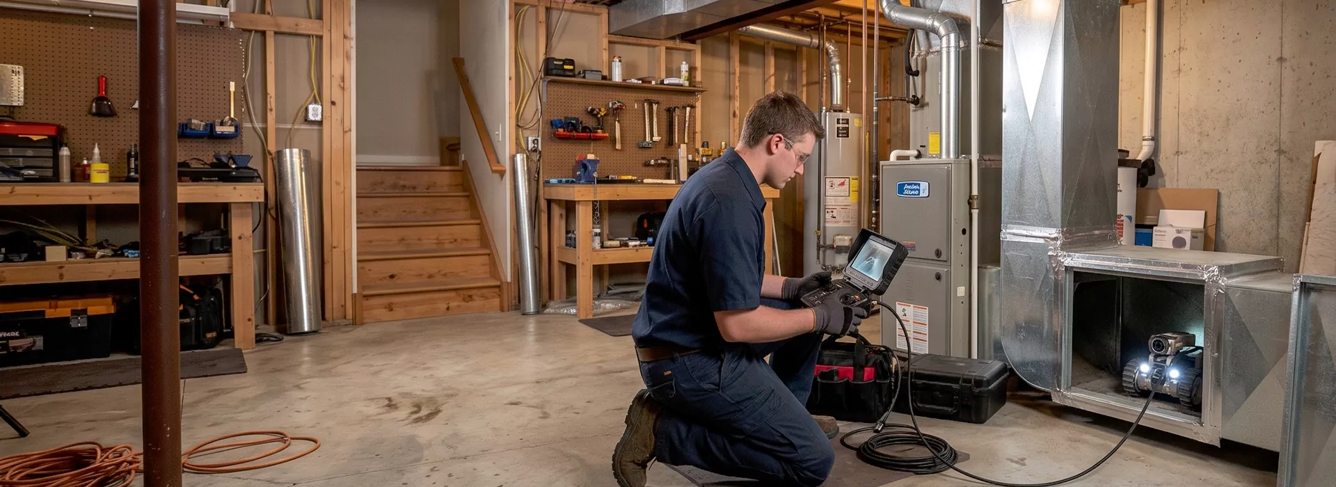 Robotic Duct Inspection Salisbury, Maryland