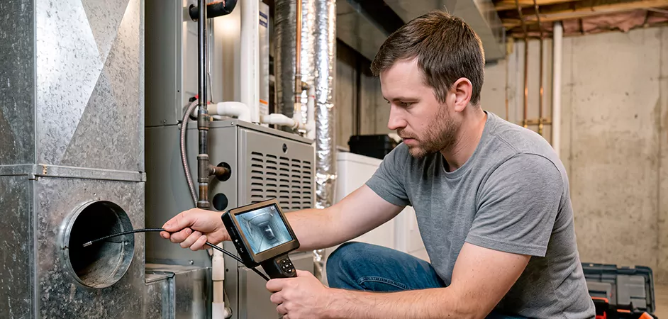 Air Duct Camera Inspection in Salisbury, MD