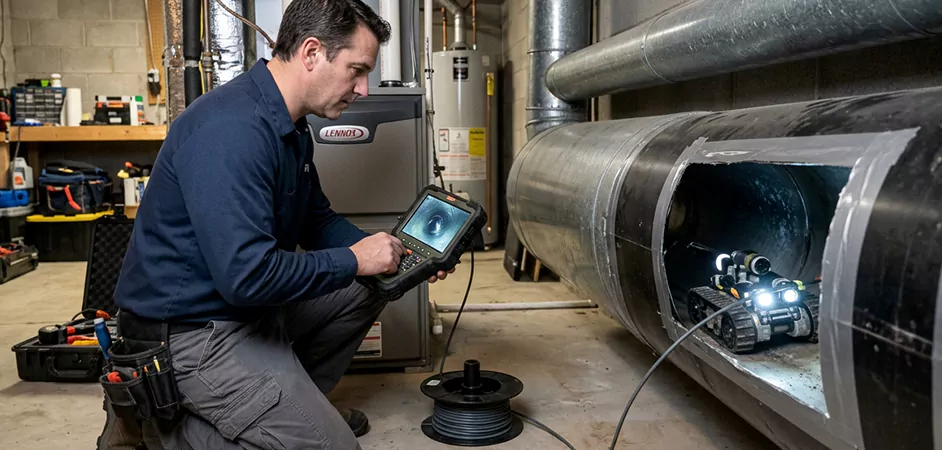 Robotic Duct Inspection in Salisbury, MD