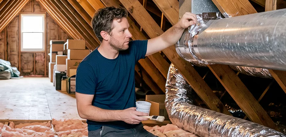 Duct Board Leak Repair in Salisbury