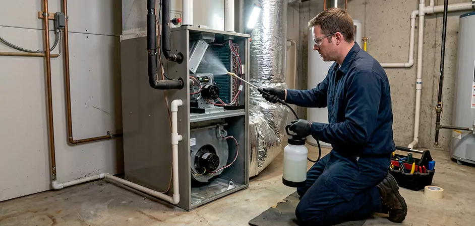 Air Handler Antimicrobial Treatment in Salisbury