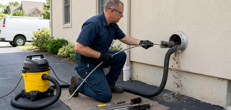 Eco Friendly Commercial Dryer Vent Cleaning in Salisbury