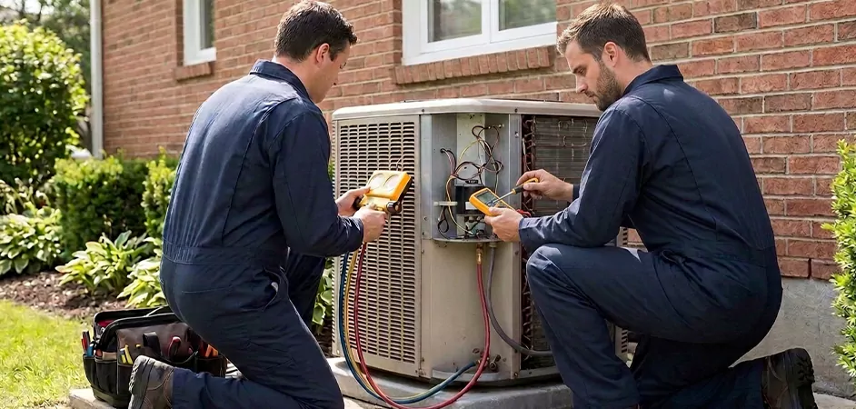Heat Pump Inspection in Salisbury