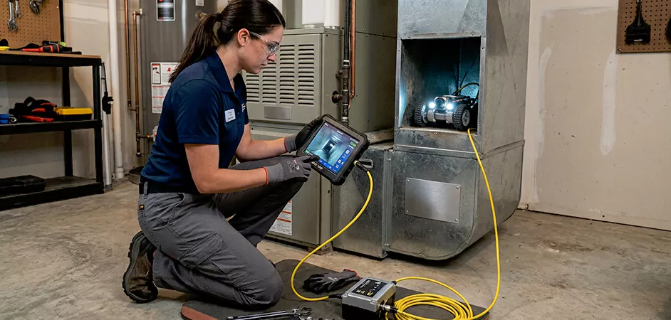 Robotic Duct Inspection in Salisbury